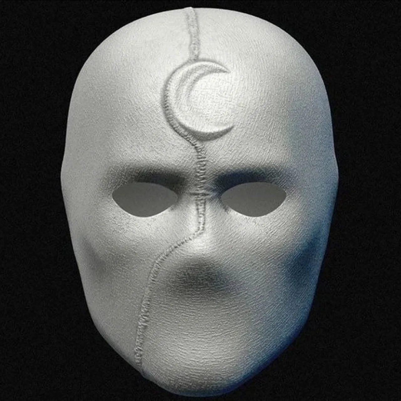 

Moon Knight Movie Superhero Cosplay Mask Latex Halloween Party Costume Helmet Accessory Prop, As show