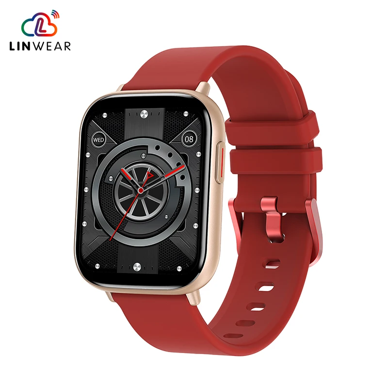 

Linwear LA07 Sport Smart Watches 1.65 Inch 3Atm Waterproof AMOLED Blood Oxygen Monitor Oem 2021 Bt5.0 Women Smartwatch Bracelet, Customized colors