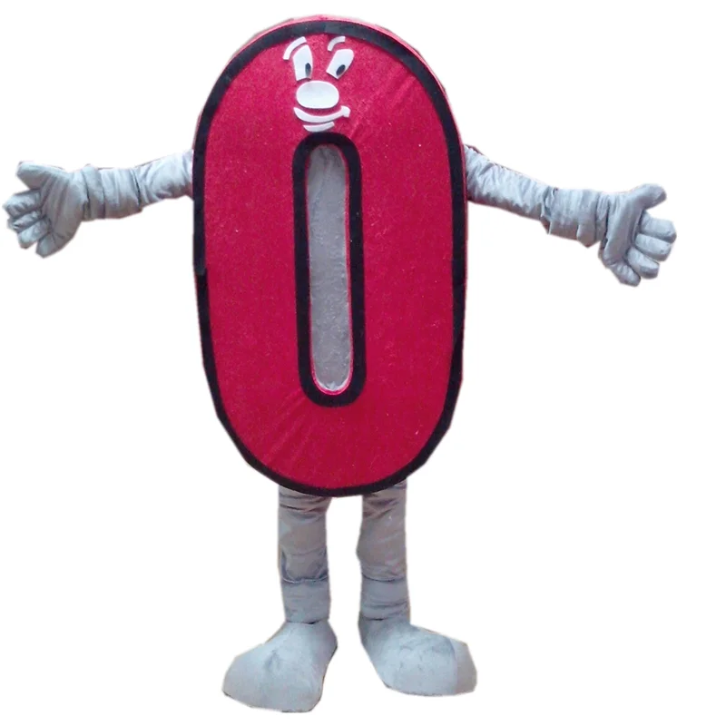 

Zero number custom mascot costume/custom mascot/mascot, Red,blue ,white,red,blue,yellow and so on
