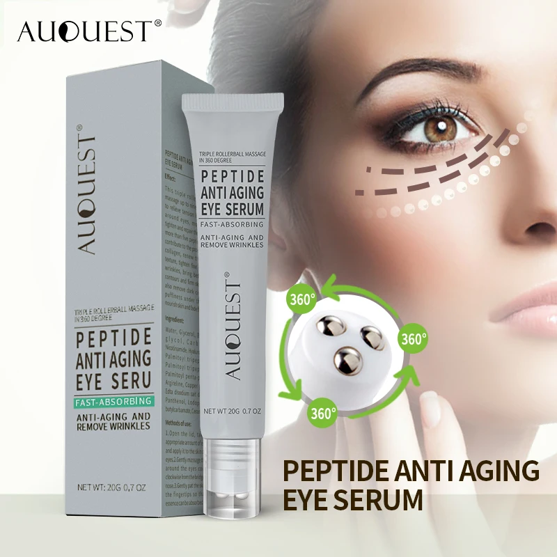 

Peptide Anti Puffiness Remove Dark Circles Natural Wrinkle Cream Eyes Anti Aging Eye Cream