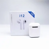 

2020 earbuds fashion i12 hedphone tws earphone audifonos bluetooth