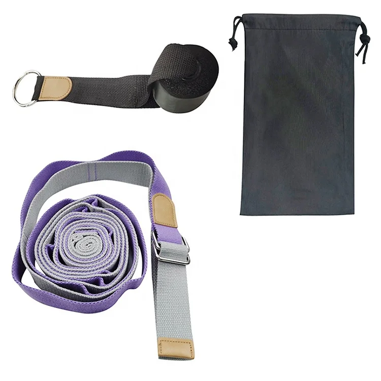 

2021 Best selling Yoga Stretching Strap for Physical Yoga Stretching Carrying Strap, 8 colos