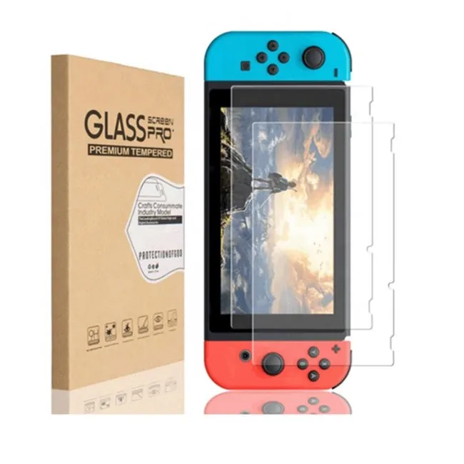 

2PCS/PCK Clear 2.5D 9H Tempered Glass For Nintendo Switch Screen Protector For Switch Lite Pelicula De Vidro With Retail Box