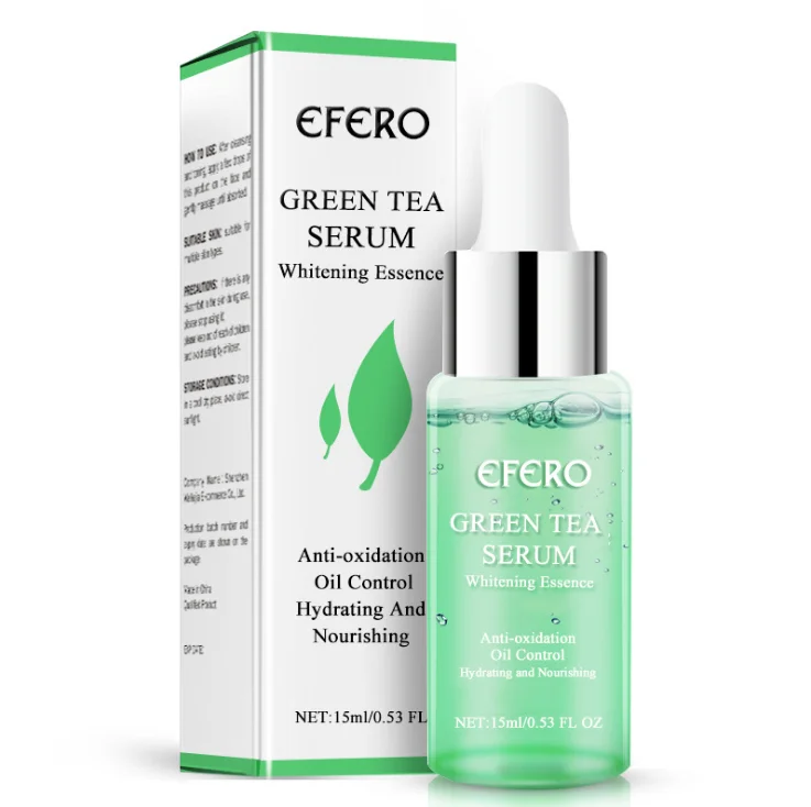 

Yanmei Green Tea Facial Care Serum 15ml Natural Organic Green Tea Anti Aging Anti Wrinkle Smoothing Skin Repair Facial Serum