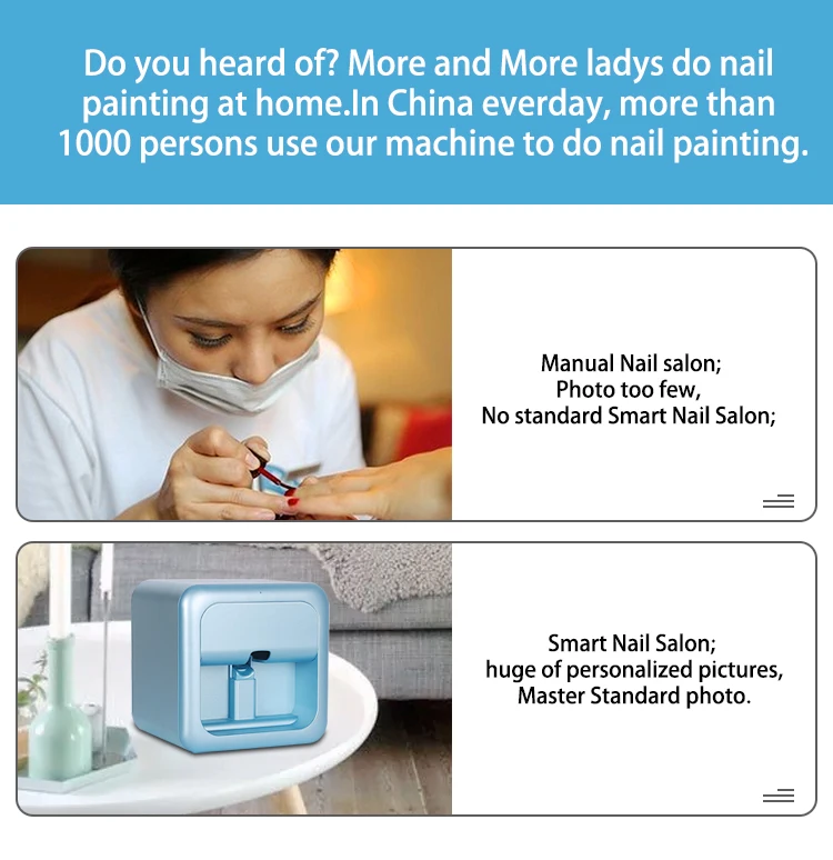 Nailgogo Mobile Nail Printer Machine Nail Polish Printer Machine 3d Printer Buy Good Price