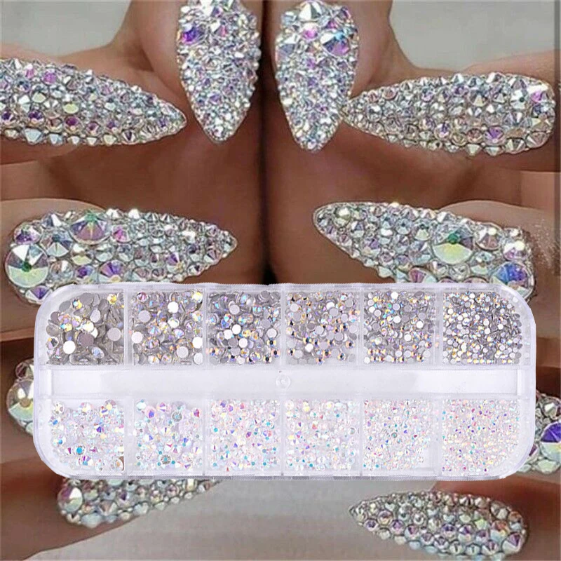 

New Fashion Ss16 Diy Crystal Decoration 3D Flat Back Rhinestone Nail Art