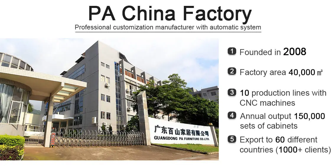 Guangdong Baishan Furniture Co., Ltd. Kitchen