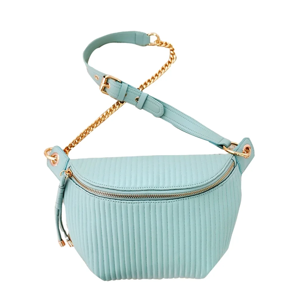 

Female Dumpling Bags 2021 Handmade Custom Handbag Top Grade Side Bags Waist/Sling Lady Fashionchains Handbag 2pcs Handbag Wallet, Colors