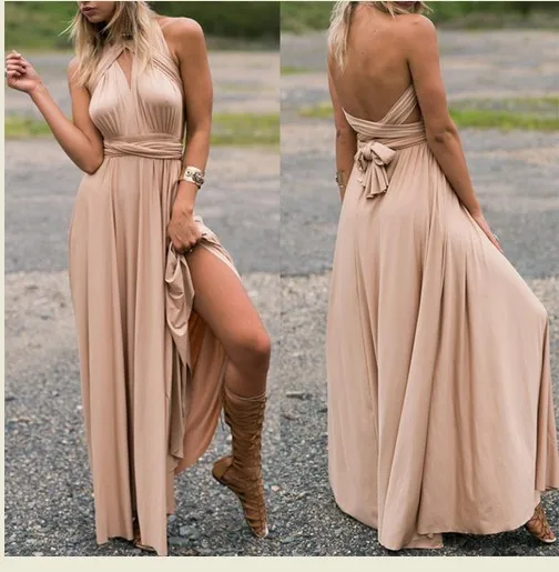 

Sexy Floor-Long Side Split Women Evening dress for party wedding dress gown