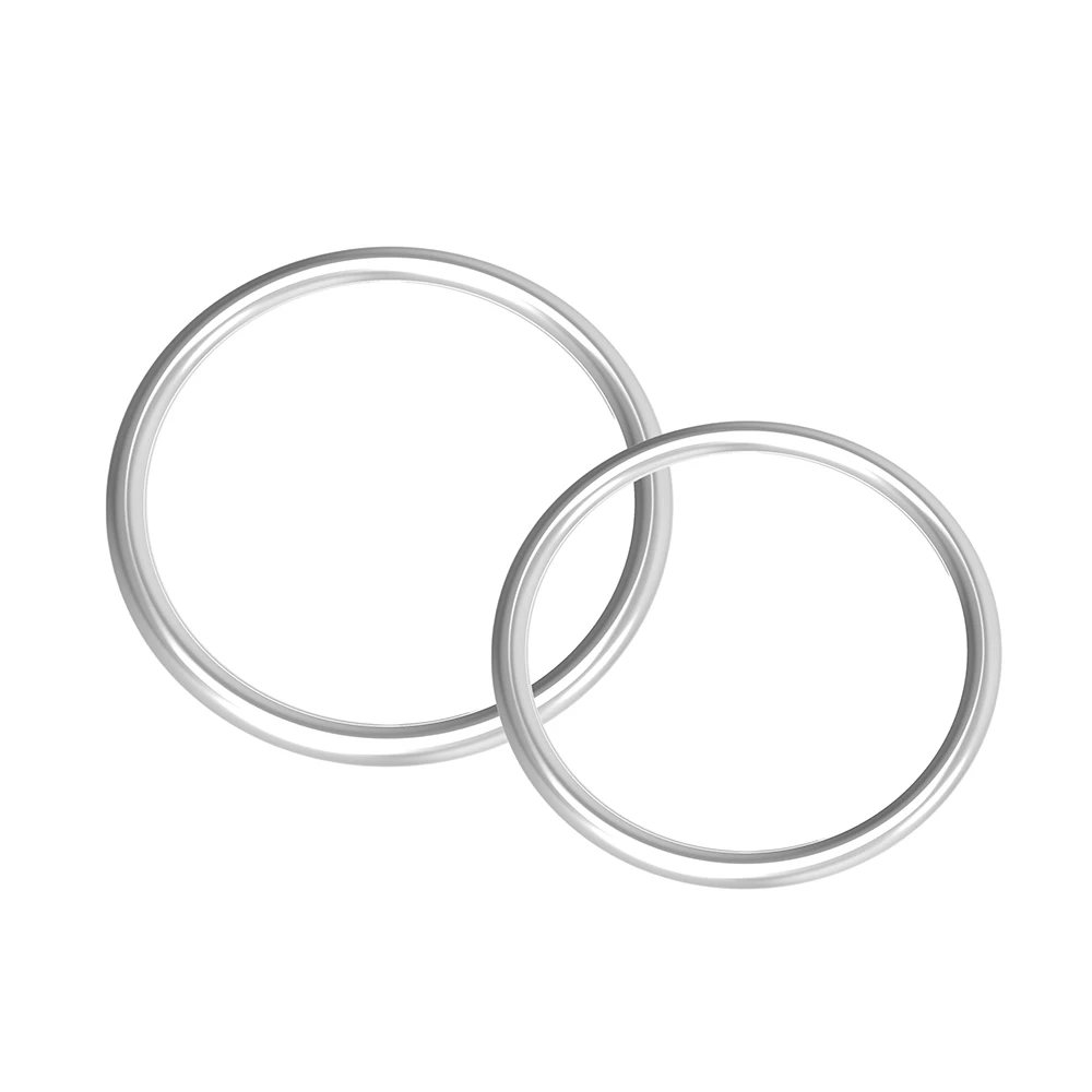 

Round Buckle O Ring Silver Solid Brass O Rings Matte Black Threaded Collar Rings for Bottle Metal Welded Iron Custom Color 25mm