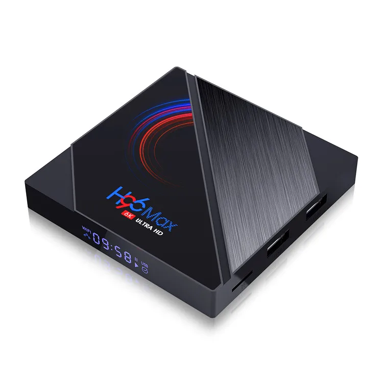 

Newest H96 max 6K H616 With Quad Core Tv Box Android 10.0 2GB 4GB DDR3 16GB 32GB 64GB ROM Smart Tv Box