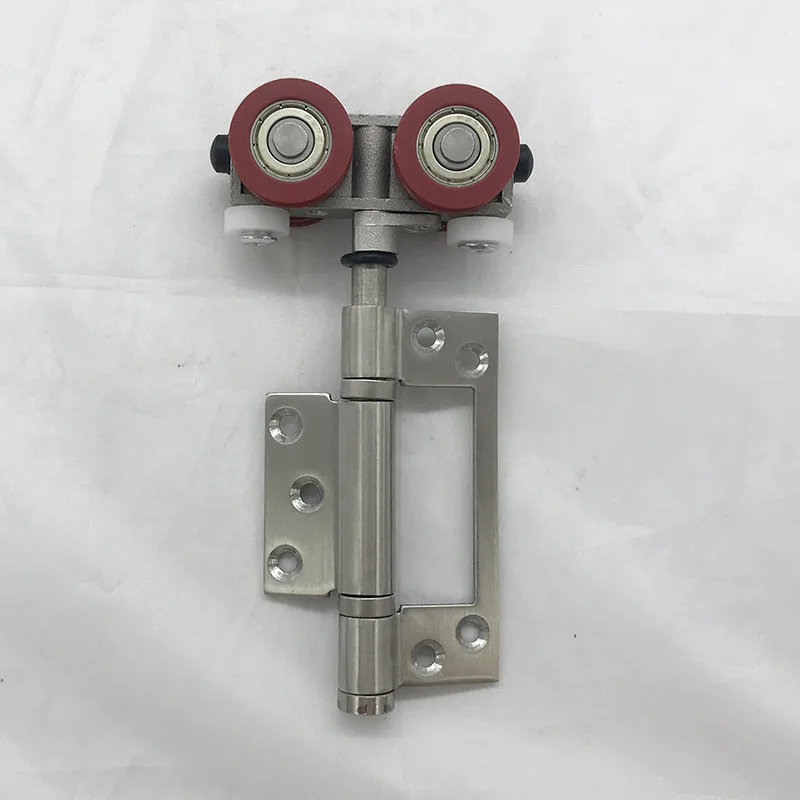 New Design Stainless Steel Hardware Folding Door Hinge Top Roller