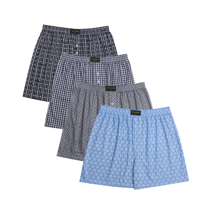 

Hot Sale Mens Polyester Comfortable Soft Household underwear The Large Arrow Pants, 4 colors