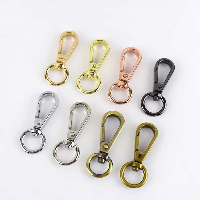 

Meetee F3-43 13mm Alloy Dog Buckle Hardware Accessories Bag Strap Clasp Lobster Hook Buckles Handbag Chain Spring Snap Clips