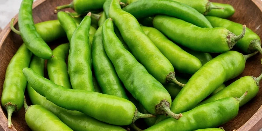 Dish featuring Hatch green chili