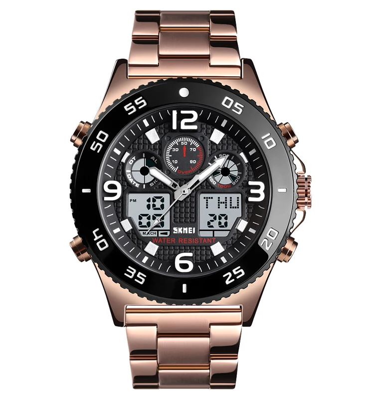 

SKMEI Original factory guangzhou market relojes hombre watches for man, 3 colors