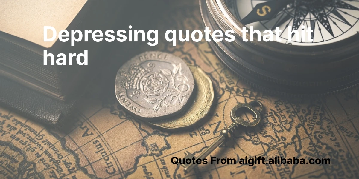 depressing quotes that hit hard