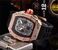 

Top Brand Diamond Luxury Man Classic For Mens Luxury Stainless steel Big dial Dz watch Multi-function wristwatch Reloj de hombre