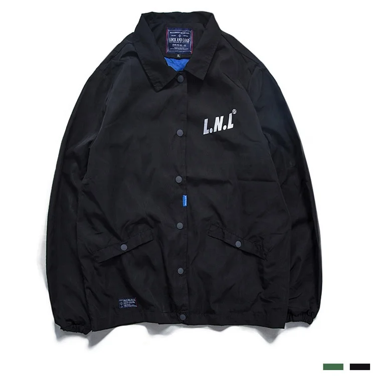 

OEM service wholesale custom logo coaches jacket men windbreaker