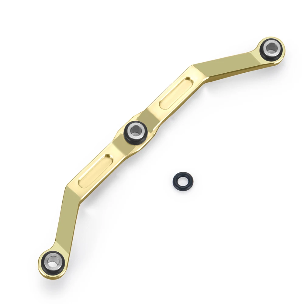 

Brass Steering Link Linkage for 1/18 RC Crawler Car TRX4M Bronco Upgrade Parts Accessories