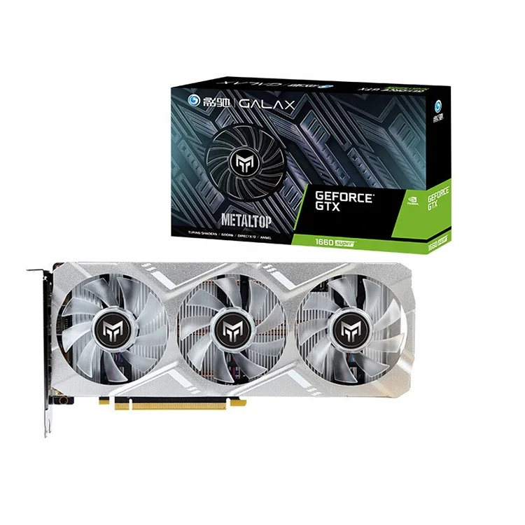 

Original GALAX GTX 1660 super METALTOP Gaming Graphics Card in Stock Ready to ship