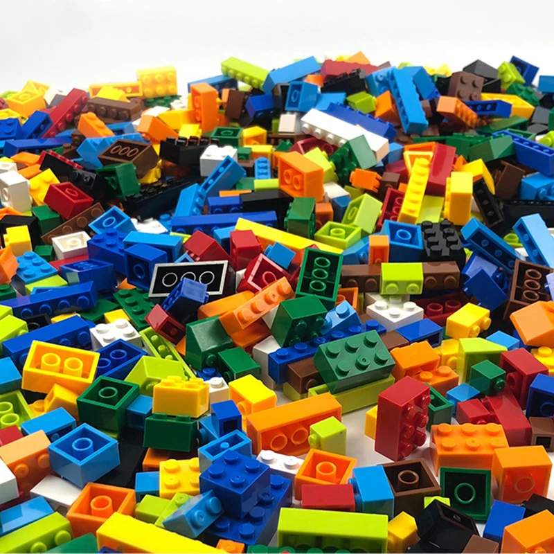 

Education Classic Game Bulk Plastic Small Particle Size Bricks 500pcs 1000 pcs Building Blocks Toys