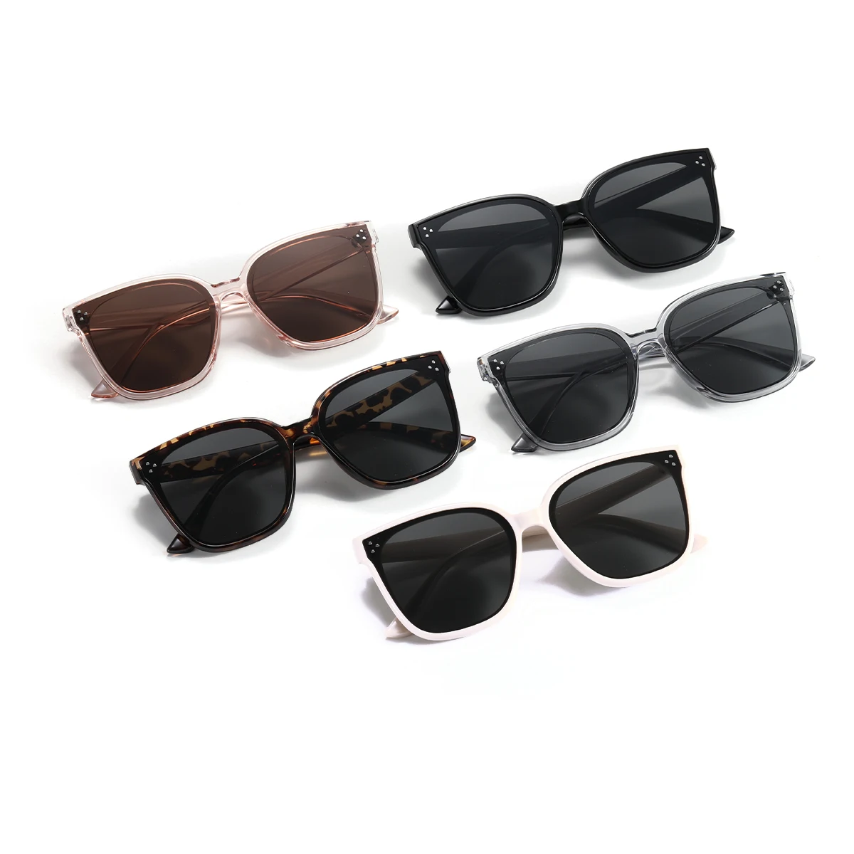 

Customized design fashion vintage retro trendy acrylic women plastic sunglasses, Customized color