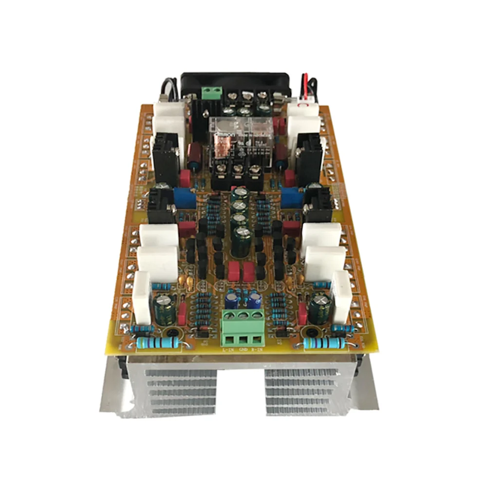

AIYIMA HiFi Power Amplifier Audio Board 1943 5200 600Wx2 Stereo Amp 2.0 Sound Amplificador Home Theater DIY