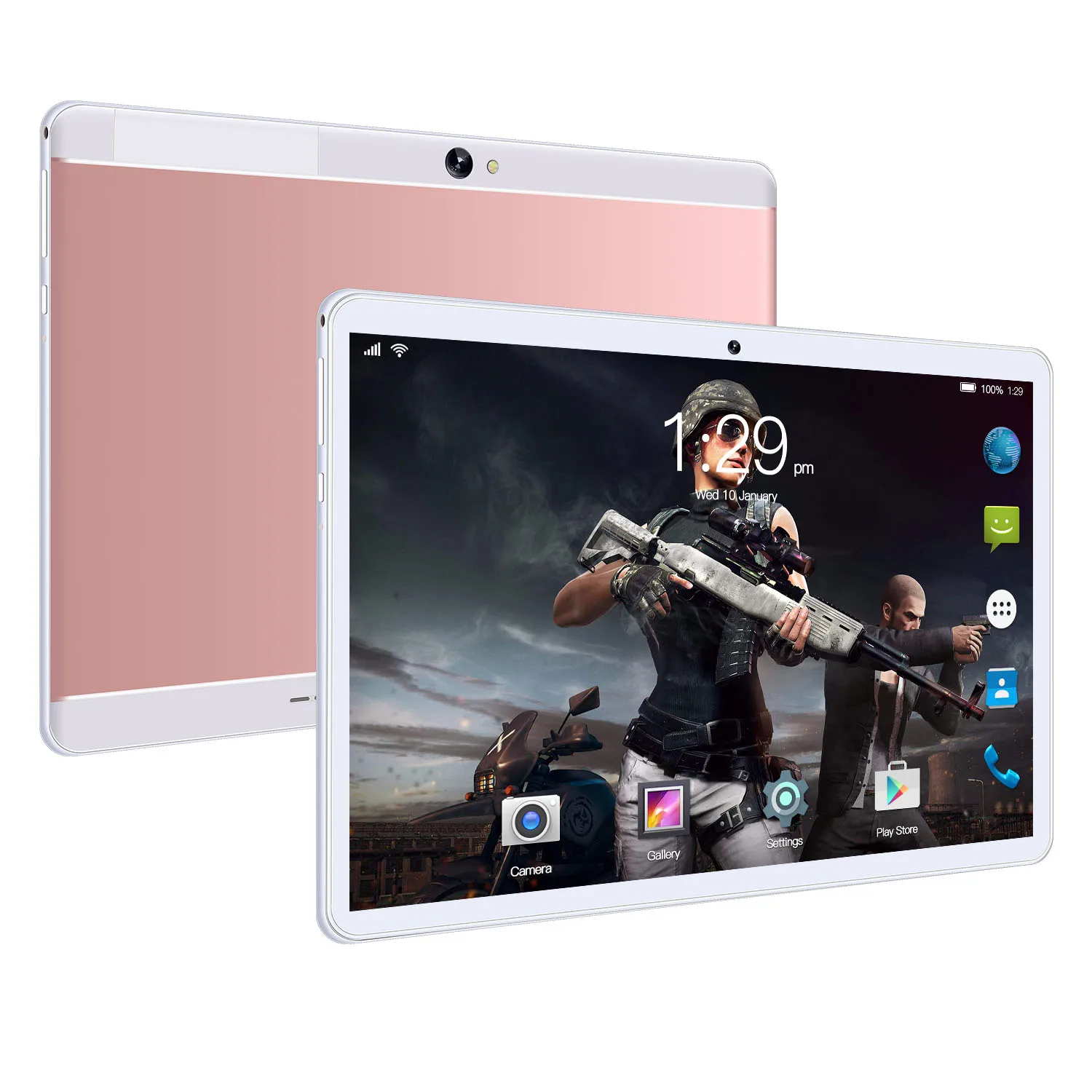 

Android Tablet PC 8GB+256GB Touch Screen 10.1 Inch Full Screen 10 Core Factory Outlet Wifi