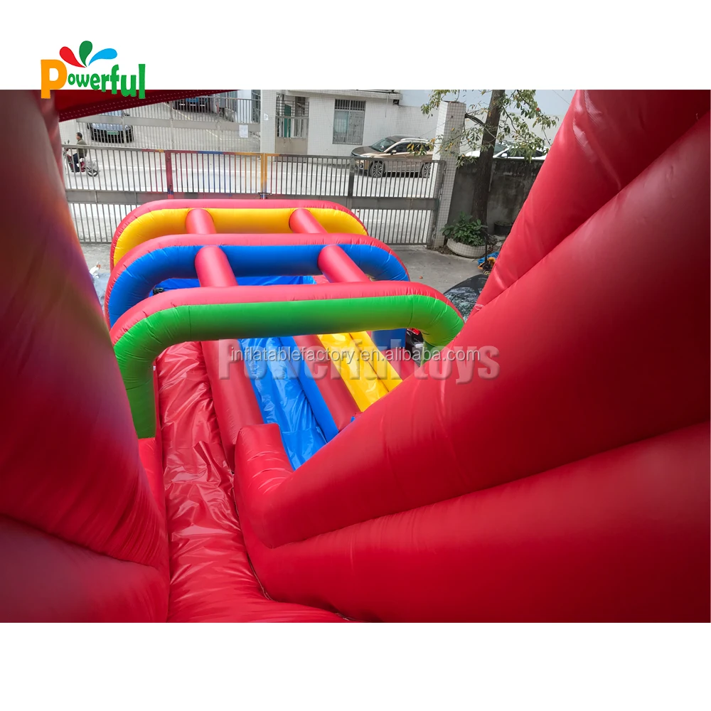 Cheap Commercial rainbow Inflatable Bouncer Kids Bouncy Castle