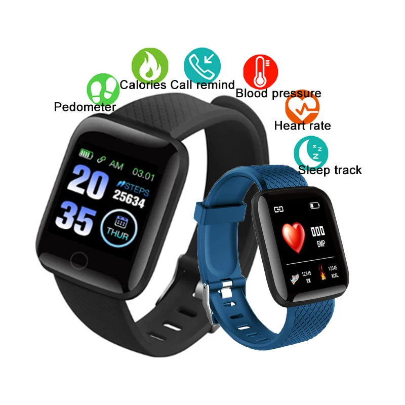 

Ecword D13 Smart Watch USB Port Charge Wristband D20 Pro Y68 116S C2 plus Reloj Inteligent FD68S 119 116 Plus Smartwatch