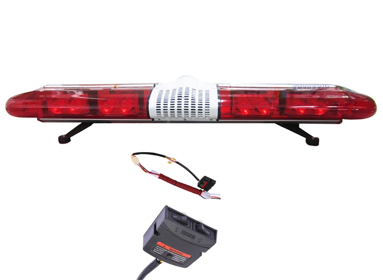 Ambulance Light Bar Red LED lights DC12V 24V for Vehicle Emergency Warning Function Rotating