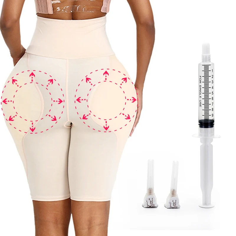 

High quality lip filler hyaluronic acid gel cross linked hyaluronic acid buttock injection 27 guage syreng needle