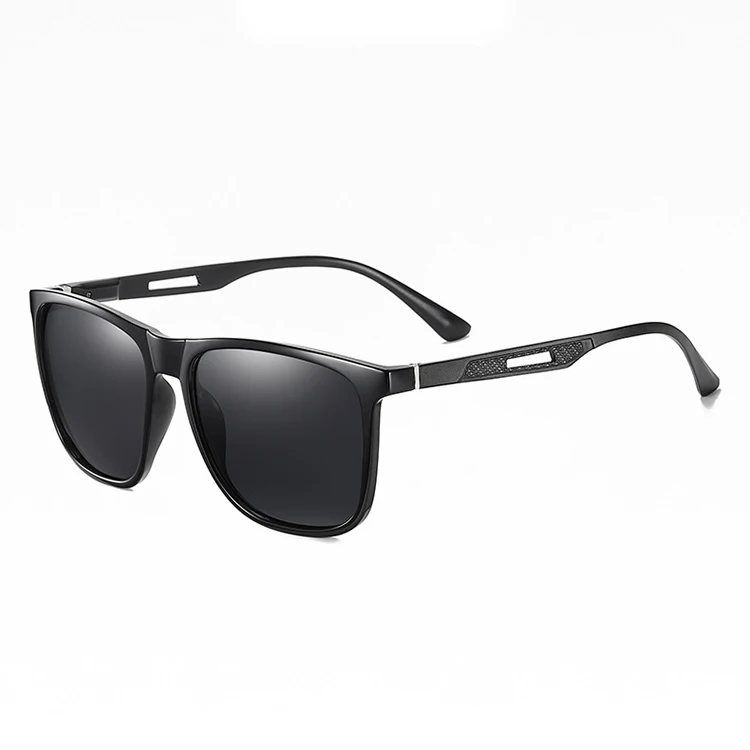 

Wholesale fashion new spring hinge men square sport polarized sunglasses