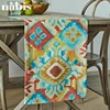 High Quality Patchwork Organza Purple Table Runner