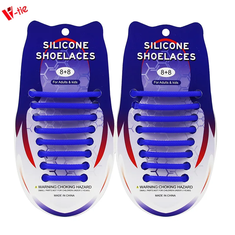 

Waterproof Rubber shoelace Flat Running Shoe Laces for women men elastic no-tie shoelaces, 12 colors