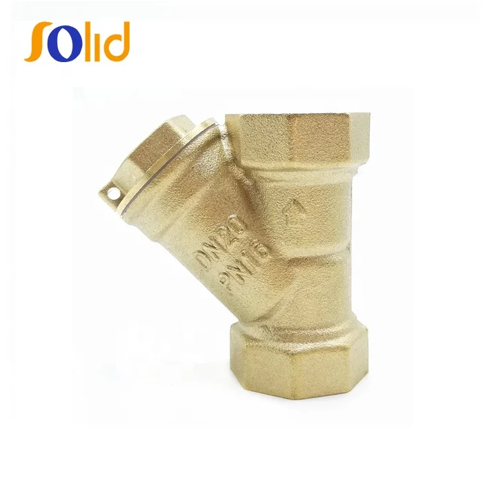 1/2''-4'' Y Filter Valve Brass Forged BSP Female Thread Connection Y Strainer
