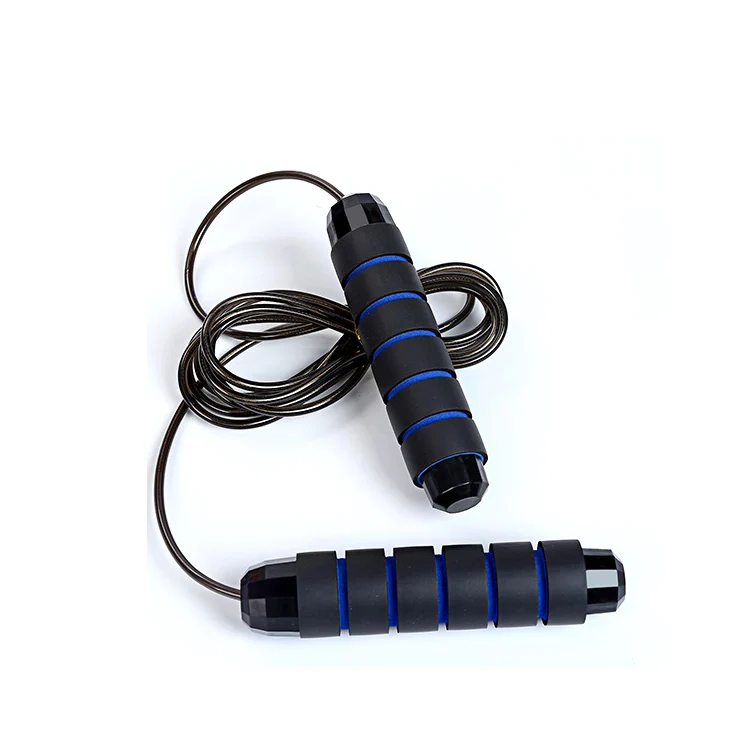 

Physical fitness training sports long handle adjustable jump rope skip, 4 colors