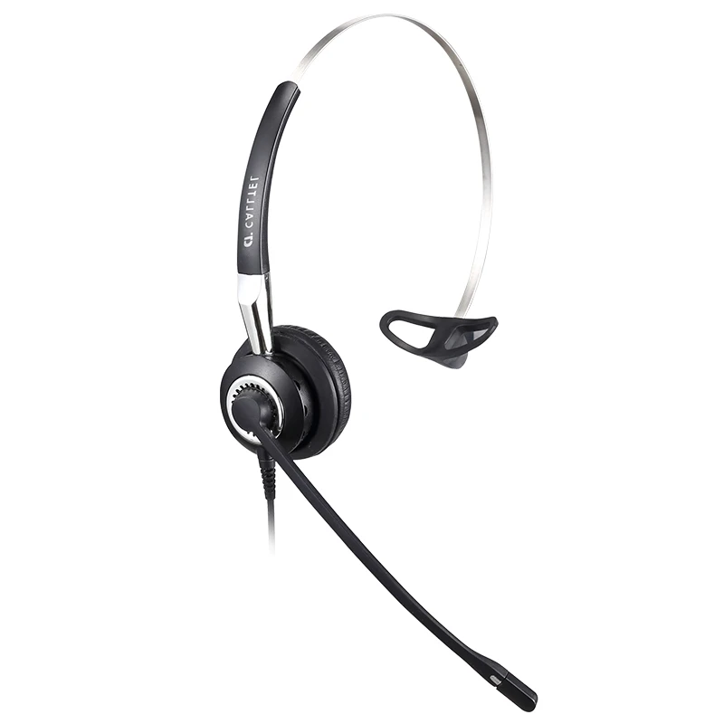 
Professional Call Center Voip Headset Mono With Microphone Calltel 