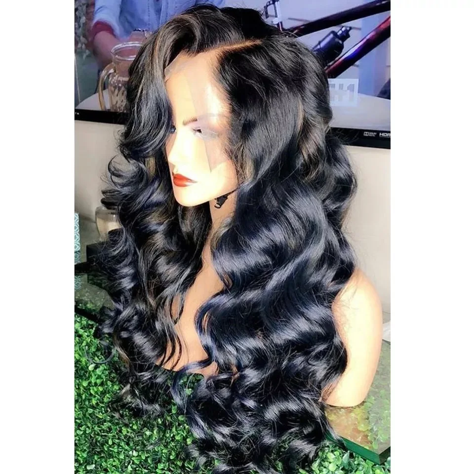 

High Quality Kinky Curly Lace Frontal Raw Hair Wigs Half Wig Kinky Curly Swiss Lace Front Wigs For Black Women