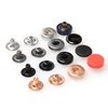 Hot sale baby clothing remove metal strong spring snap buttons for jeans