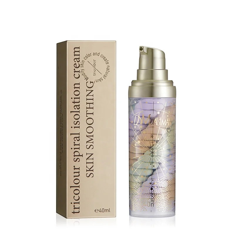 

OEM Purple Green Pink Separation Primer Natural Whitening Block Defect Foundation Makeup Cream Base