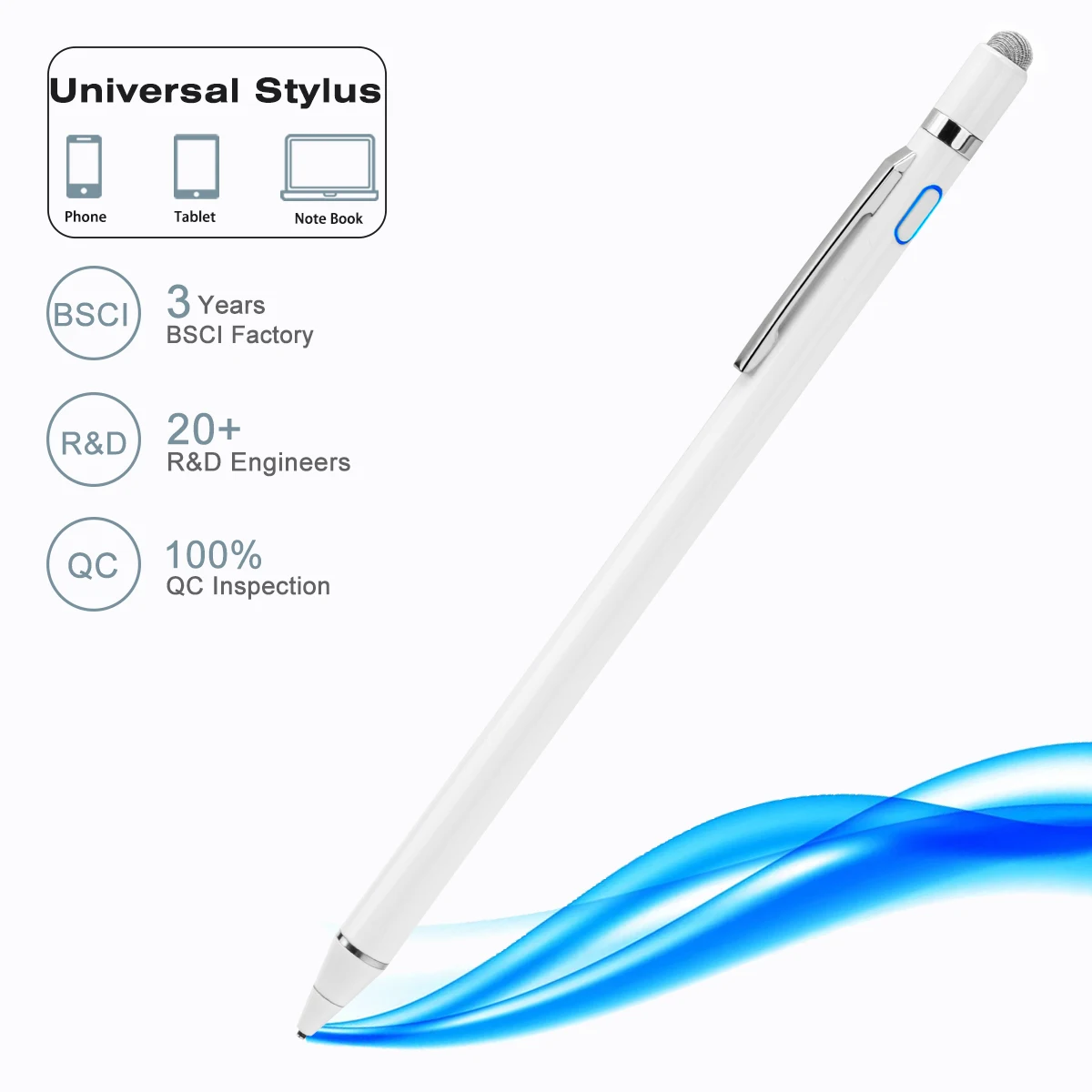

K811 Factory Direct Sale Fine Point Smart Pencil Digital Stylus Pen for Android Tablet and Phone S Pen Screen Touch Stylus