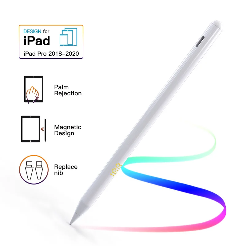 

Wireless Function 8 PRO with Digital Battery Display 110mAh Stylus Pen for Laptop, White/black