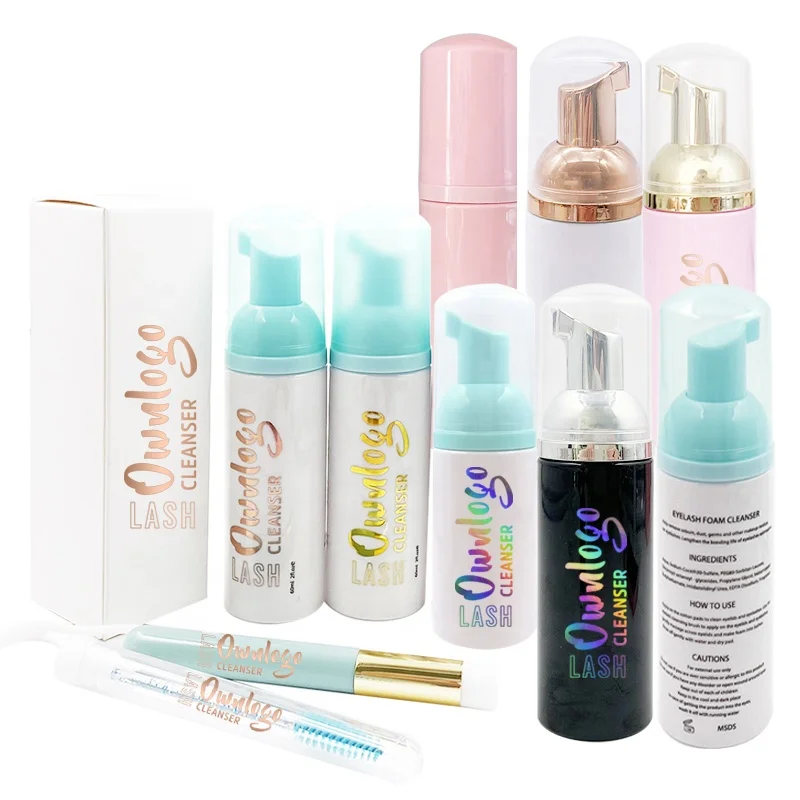 

Wholesale Eyelash Foam Cleanser Lash Shampoo