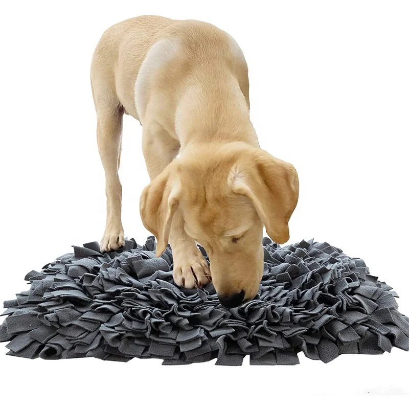 

Sohpety New Design Custom Luxury Fiber Pet Dog Snuffle Feeding Mat For Dog, Gray