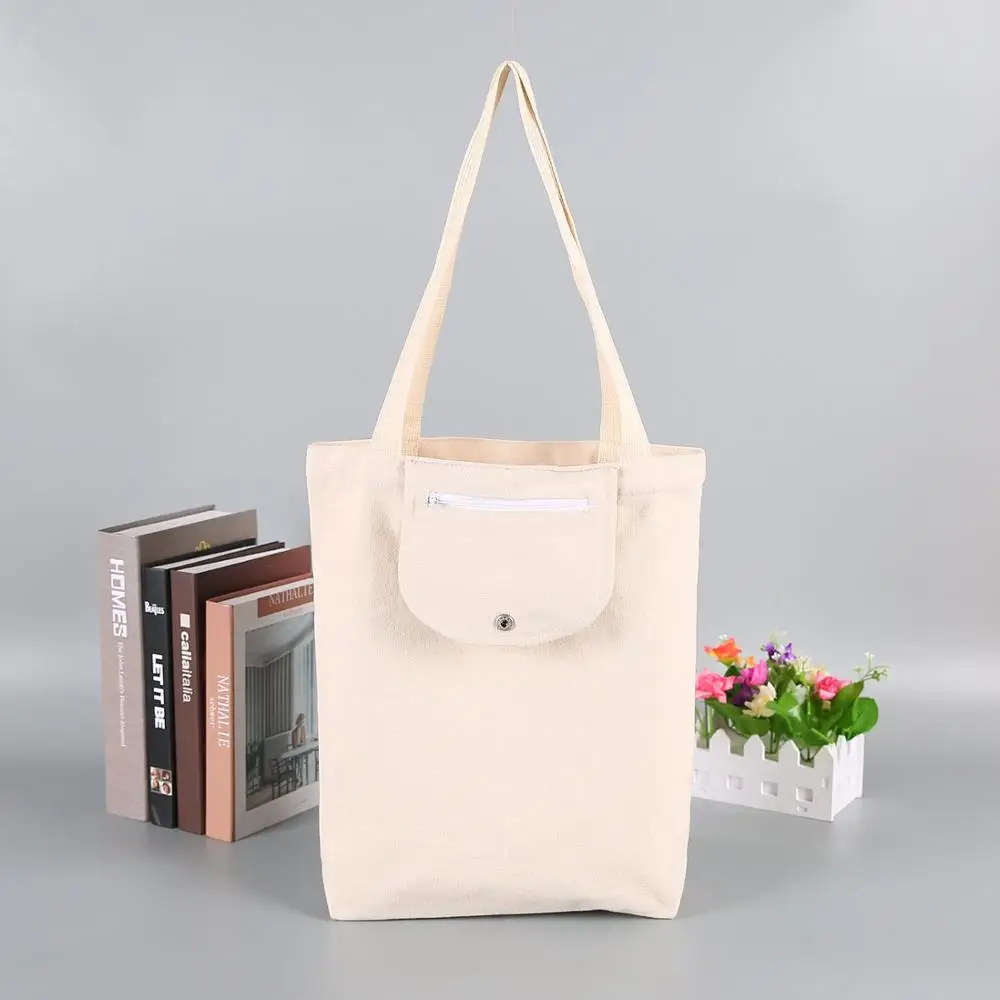 帆布女士购物手提袋便携式棉促销礼品袋 - buy 可折叠帆布女士手提袋
