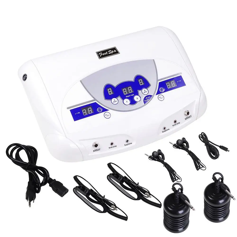 

Ionic Cleanse Detox Foot Spa Machine with TENS Acupuncture Therapy