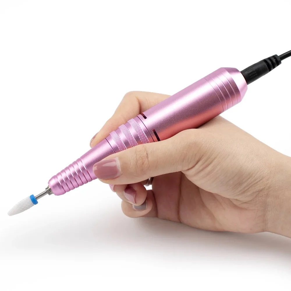 

2021 New design 30000 rpm usb mini portable pen shape low noise nail drill machine for private use