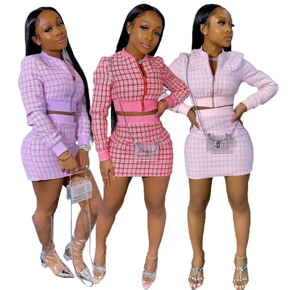 

2021 Women Bodycon Sexy Casual Dress Women Two Piece Set Clothing women Outfits Butterfly Lady Elegant Vintage Dress